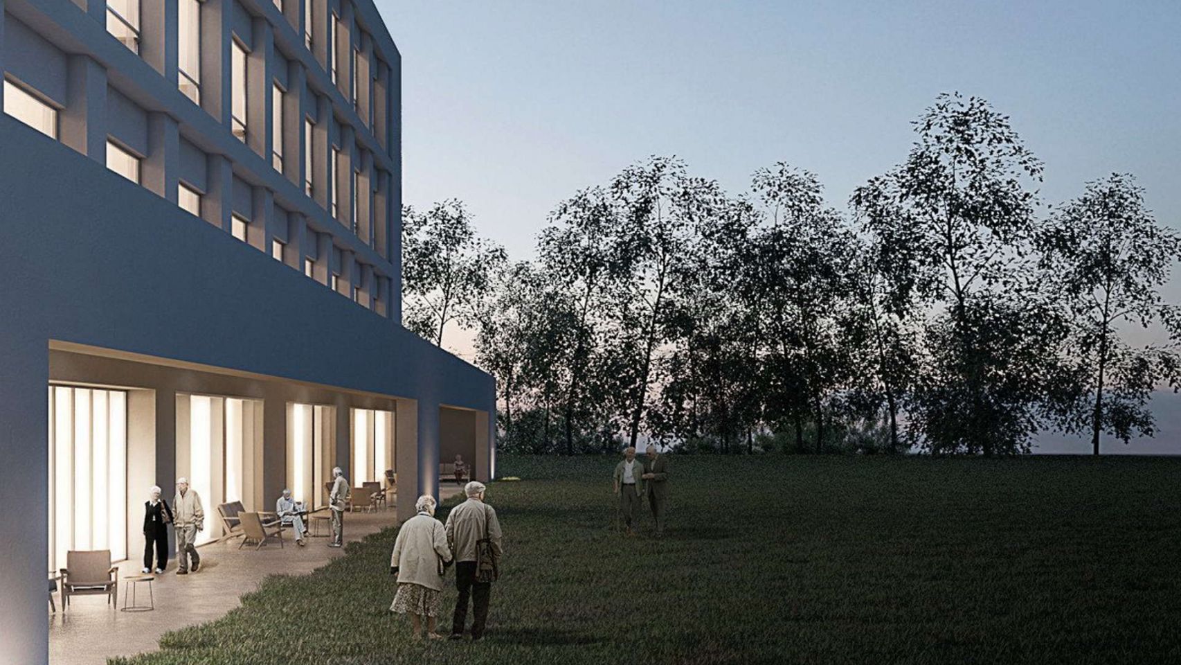 2. ¿Dónde se encuentra la residencia en A Coruña y qué servicios ofrece a los ancianos?